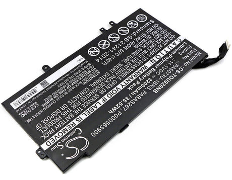 Battery For Toshiba, Satellite U920t, Satellite U925t 11.1v, 3200mah - 35.52wh Notebook, Laptop Cameron Sino Technology Limited   