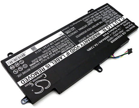 Battery For Toshiba, Tecra Z40-a-10k, Tecra Z40-a-10t, Tecra Z 14.4v, 3800mah - 54.72wh Notebook, Laptop Cameron Sino Technology Limited   