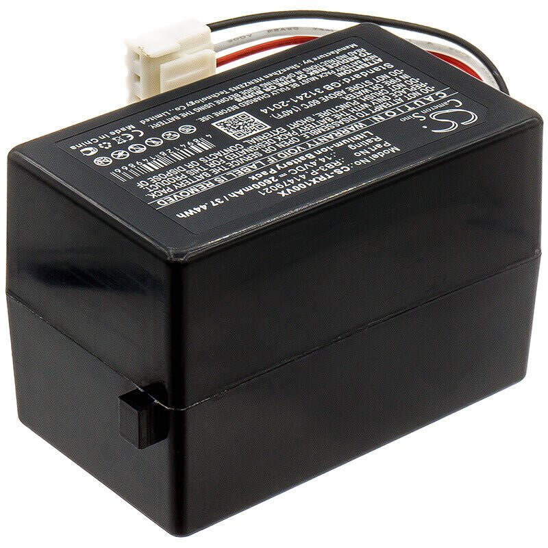 Battery For Toshiba, Vc-rcx1, Vc-rv1, Vc-rv2 14.4v, 2600mah - 37.44wh Vacuum Cameron Sino Technology Limited   