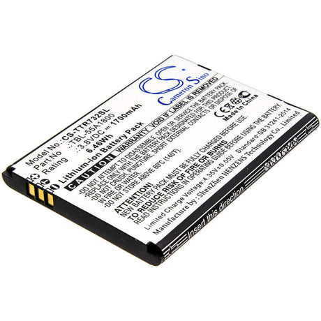 Battery For Tp-link, M7310 3.8v, 1700mah - 6.46wh Hotspot Cameron Sino Technology Limited   