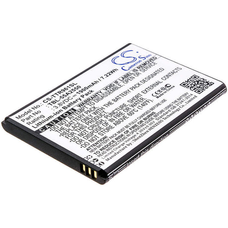 Battery For Tp-link M7350, Tl-tr961, 3.8v, 1900mah - 7.22wh Hotspot Cameron Sino Technology Limited   