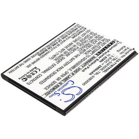 Battery For Tp-link, M7650 3.8v, 2900mah - 11.02wh Hotspot Cameron Sino Technology Limited   