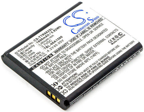 Battery For Tp-link, Tl-t882 3.7v, 1600mah - 5.92wh Hotspot Cameron Sino Technology Limited   