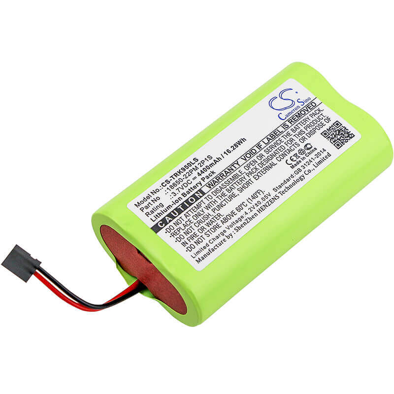 Battery For Trelock, Ls 950, Ls950 3.7v, 4400mah - 16.28wh Batteries for Electronics Cameron Sino Technology Limited   