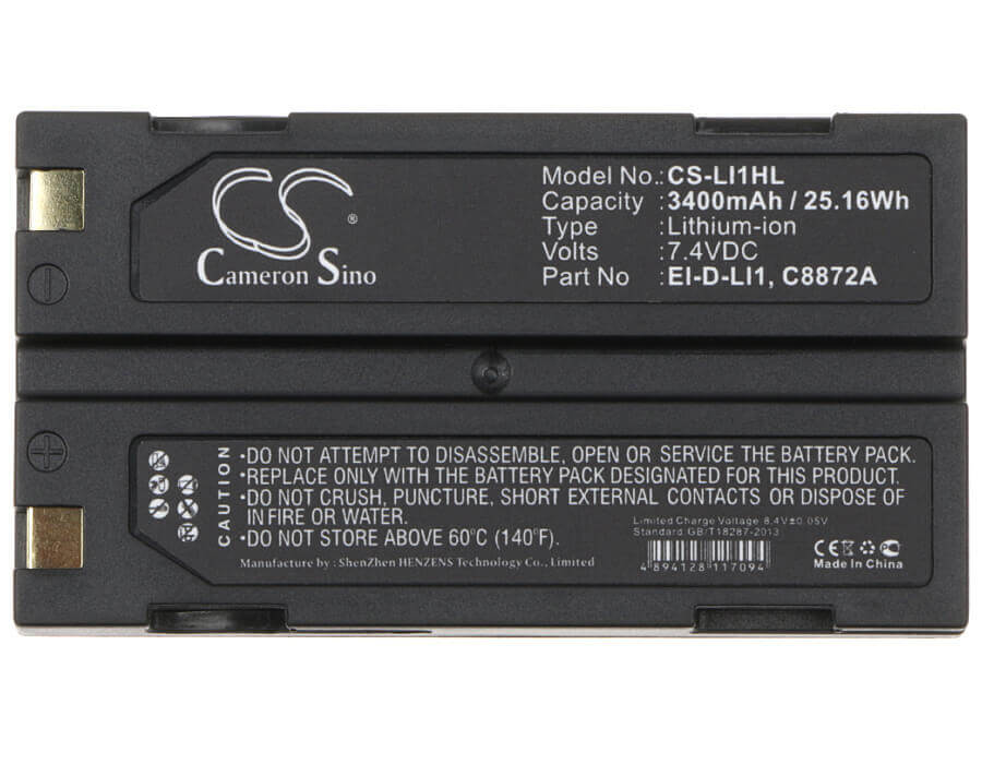 Equipment Battery For Trimble 92600, Tr-r8, 5700 7.4v, 3400mah - 25.16wh Equipment, Survey, Test Cameron Sino Technology Limited   