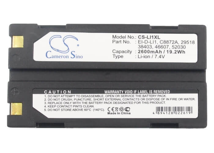 Battery For Trimble Ei-d-li1, Aps Bc1071 7.4v, 2600mah - 19.24wh Equipment, Survey, Test Cameron Sino Technology Limited   