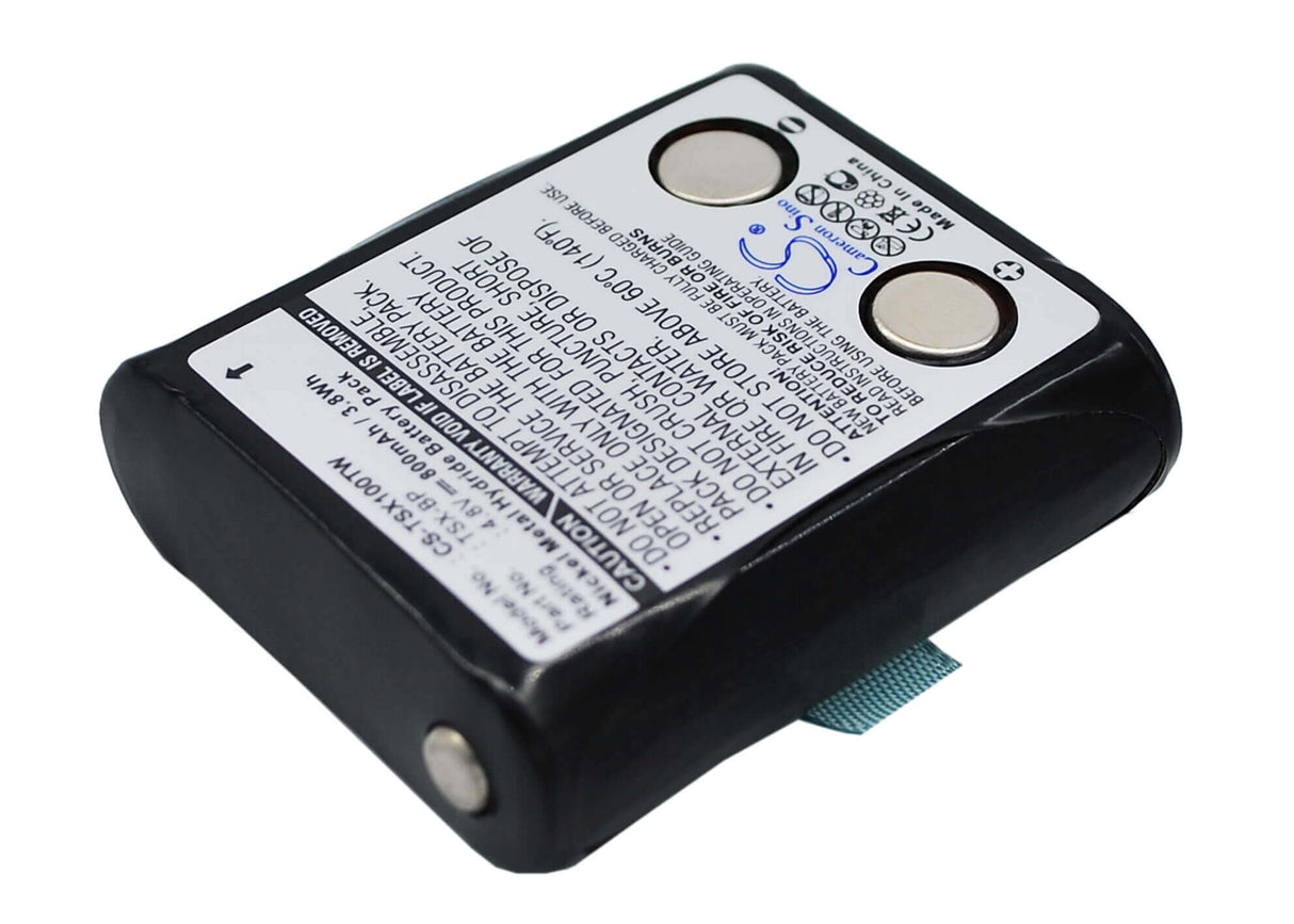 Battery For Trisquare Tsx100, Tsx300 4.8v, 800mah - 3.84wh Two-Way Radio Cameron Sino Technology Limited   