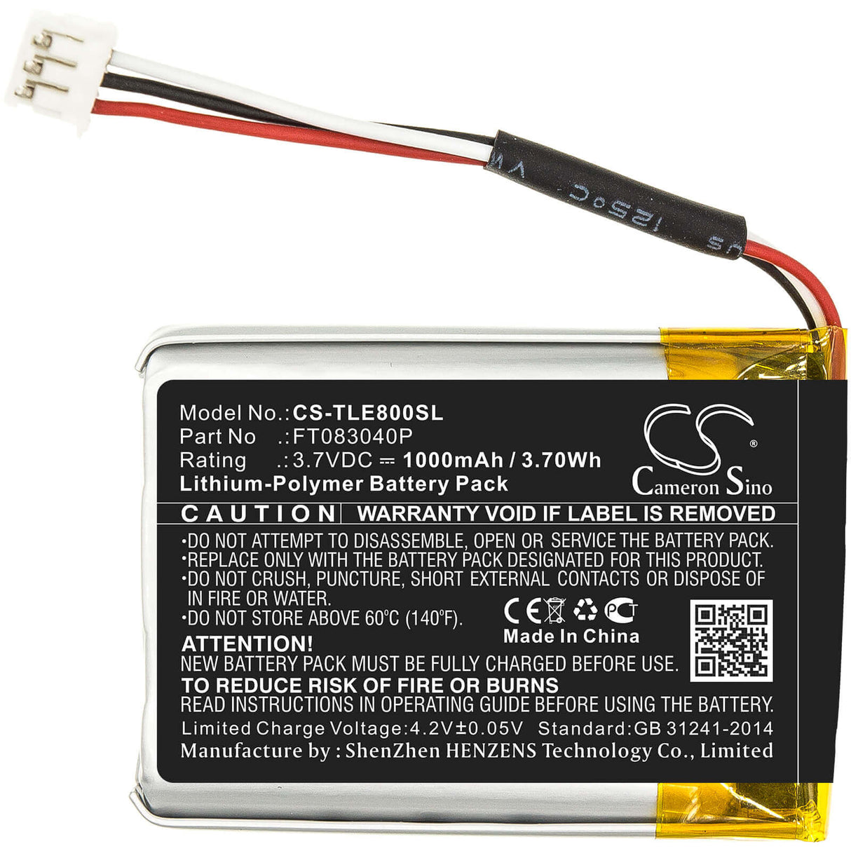 Battery For Turtle, Beach, Elite, 800 3.7v, 1000mah - 3.70wh Wireless Headset Cameron Sino Technology Limited   