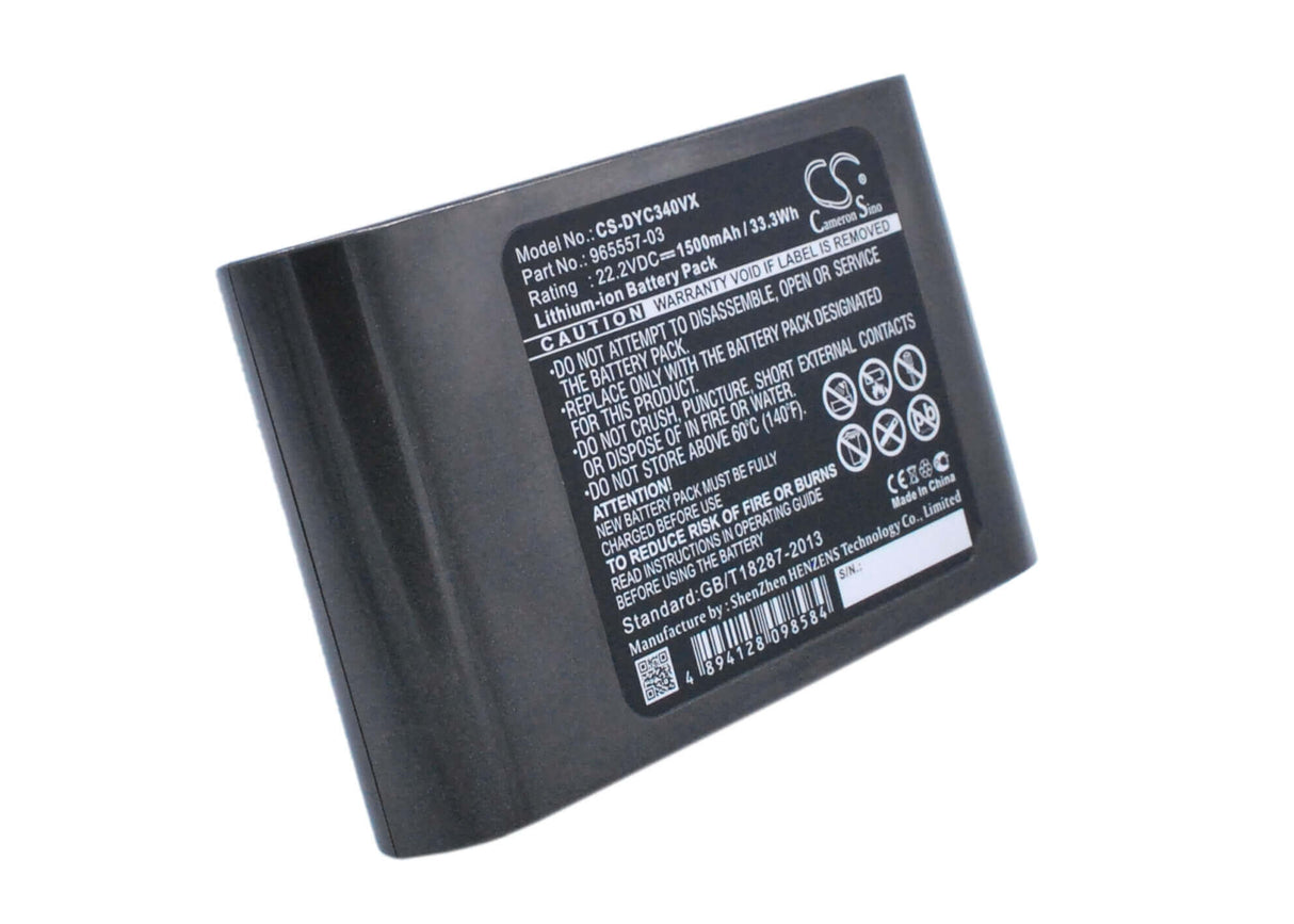 Battery For Type B Only - Dyson Dc31 Animal, Dc34, Dc35 22.2v, 1500mah - 33.30wh Batteries for Electronics Cameron Sino Technology Limited   