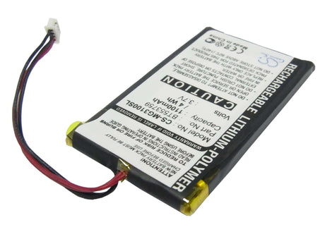 Battery For Typhoon Myguide 3100 3.7v, 1100mah - 4.07wh GPS, Navigator Cameron Sino Technology Limited   