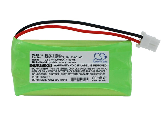 Battery For Uniden, 5105, 5145, 5146, Ls5105, 3.6v, 500mah - 1.80wh Cordless Phone Cameron Sino Technology Limited (Cordless Phone)   