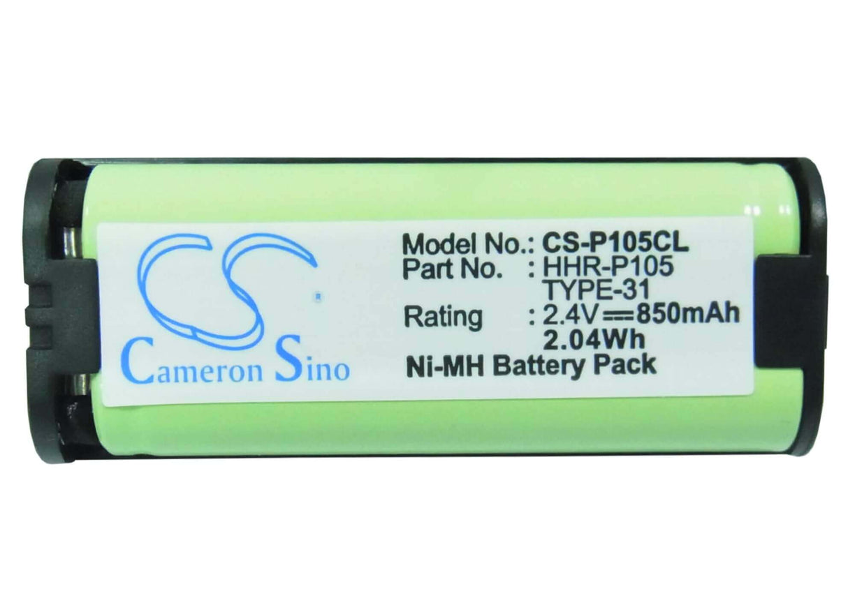 Battery For Uniden, Exp10000, Exp-10000 2.4v, 850mah - 2.04wh Cordless Phone Cameron Sino Technology Limited (Cordless Phone)   