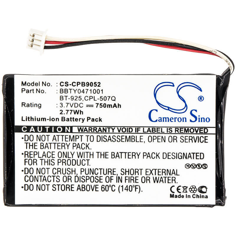 Battery For Uniden, Tru-c46, Tru-c56 3.7v, 750mah - 2.78wh Cordless Phone Cameron Sino Technology Limited (Cordless Phone)   