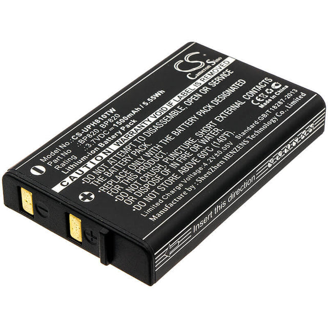 Battery For Uniden, Uh810, Uh810s, Uh820s 3.7v, 1500mah - 5.55wh Two-Way Radio Cameron Sino Technology Limited   