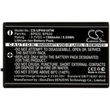 Battery For Uniden, Uh810, Uh810s, Uh820s 3.7v, 1500mah - 5.55wh Two-Way Radio Cameron Sino Technology Limited   