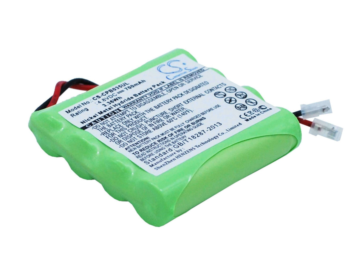 Battery For Universel Aaa X 4 4.8v, 700mah - 3.36wh Cordless Phone Cameron Sino Technology Limited   