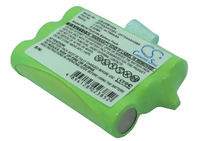 Battery For V Tech, 80-5542-00-00, 80-5543-00-00 3.6v, 700mah - 2.52wh Cordless Phone Cameron Sino Technology Limited (Cordless Phone)   