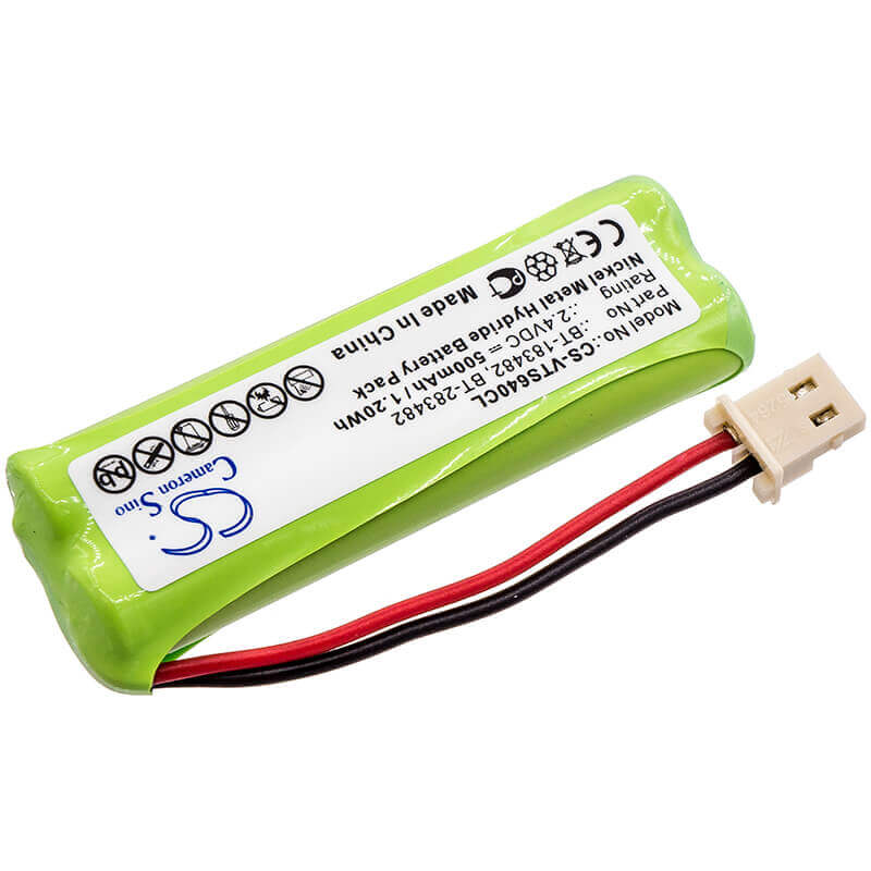 Battery For V Tech, 89134801, Cs6114 2.4v, 500mah - 1.20wh Cordless Phone Cameron Sino Technology Limited (Cordless Phone)   