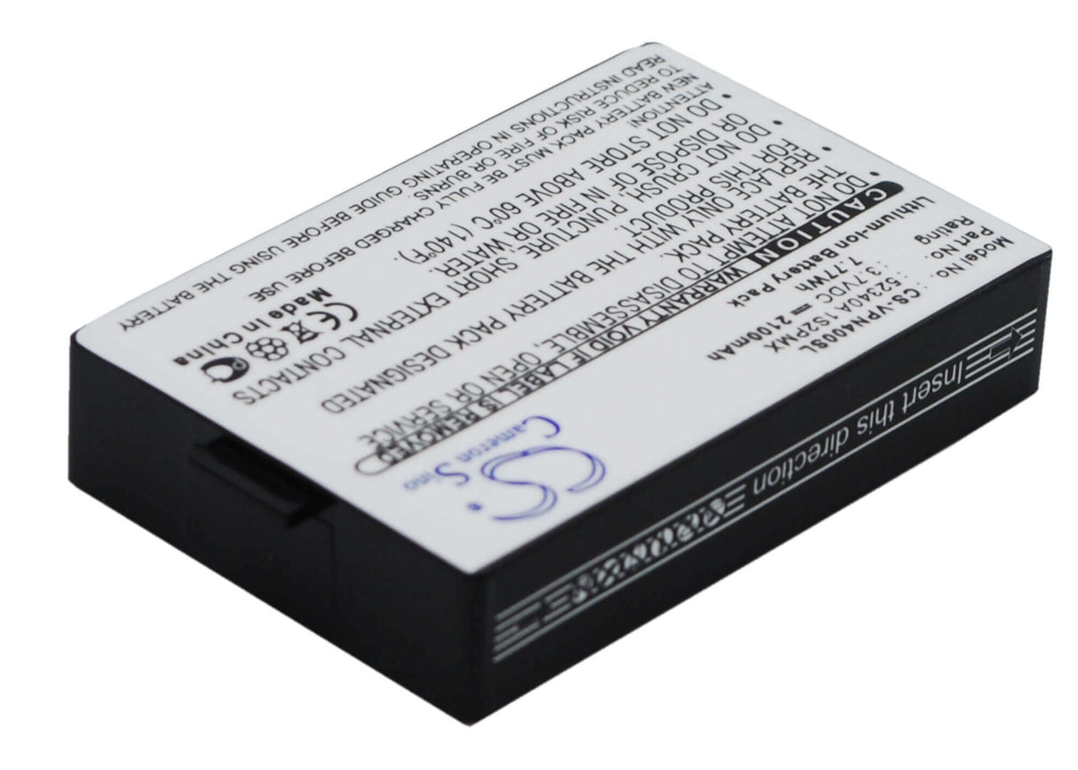 Battery For Vdo Dayton Bat-4060, Pn4000, Pn4000-tsn 3.7v, 2100mah - 7.77wh GPS, Navigator Cameron Sino Technology Limited   