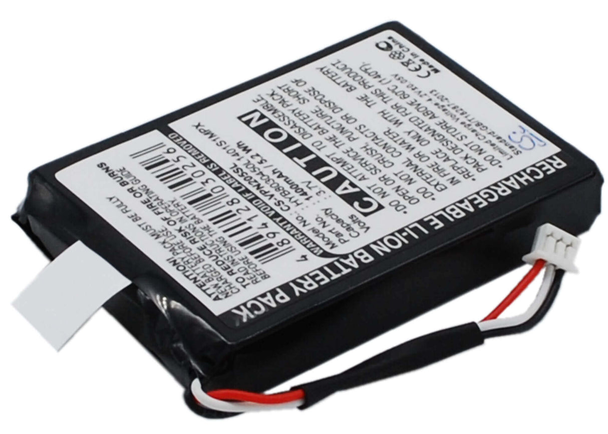 Battery For Vdo Dayton Ma3060, Pn1000, Pn2050 3.7v, 1400mah - 5.18wh GPS, Navigator Cameron Sino Technology Limited   