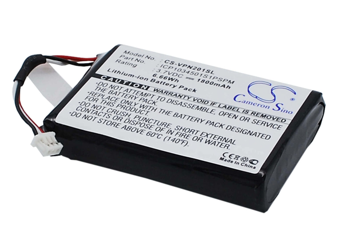 Battery For Vdo Dayton Ms2010aus 3.7v, 1800mah - 6.66wh GPS, Navigator Cameron Sino Technology Limited   