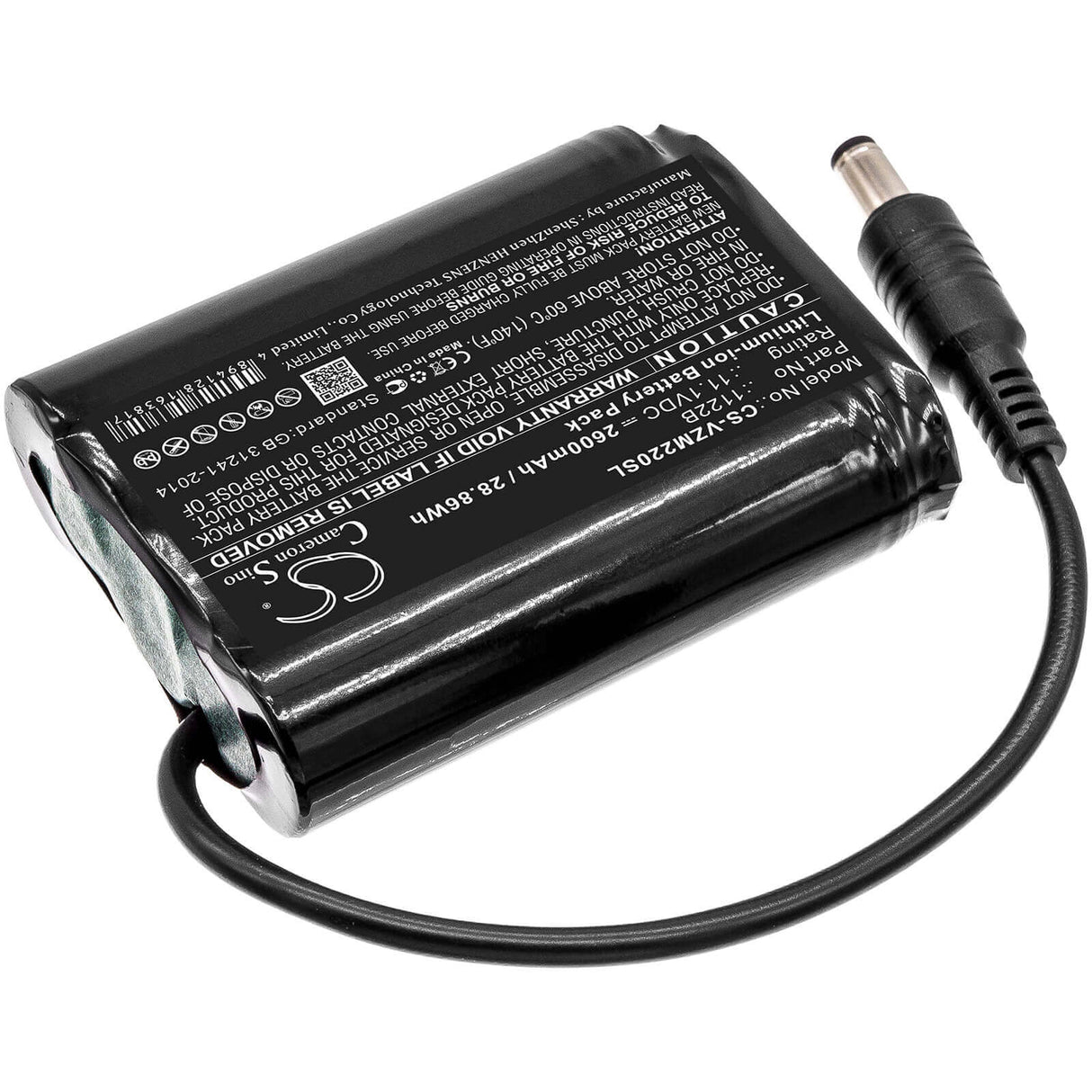 Battery For Venture, Heat, Mc-1645, Zmcb2200 11.1v, 5200mah - 57.72wh Heated Clothes Cameron Sino Technology Limited   