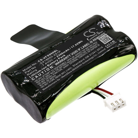 Battery For Verifone, X970, X990 7.4v, 2300mah - 17.02wh Payment Terminal Cameron Sino Technology Limited   