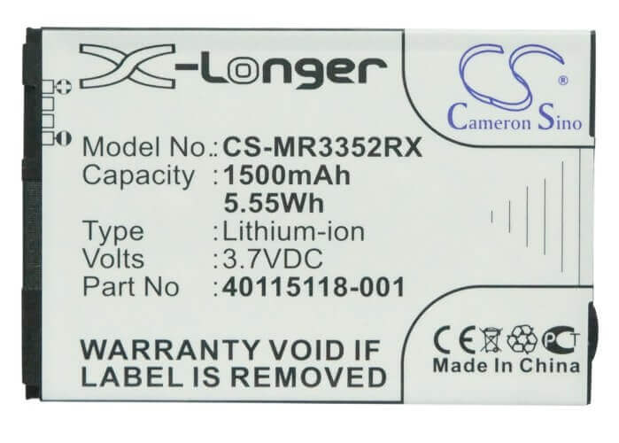 Battery For Verizon Hotspot 2235, Hotspot 2372, Hotspot 3352 3.7v, 1500mah - 5.55wh Hotspot Cameron Sino Technology Limited   