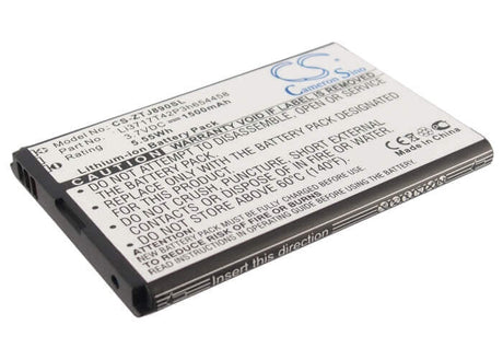 Battery For Verizon Hotspot 890l, Jetpack 4g Lte, Jetpack 890l 3.7v, 1500mah - 5.55wh Hotspot Cameron Sino Technology Limited   