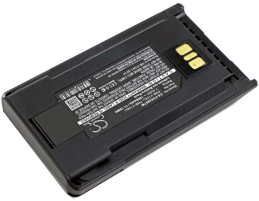 Battery For Vertex, Evx-530, Evx-531 7.4v, 1500mah - 11.10wh Two-Way Radio Cameron Sino Technology Limited   