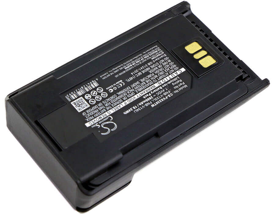 Battery For Vertex, Evx-530, Evx-531 7.4v, 2600mah - 19.24wh Two-Way Radio Cameron Sino Technology Limited   