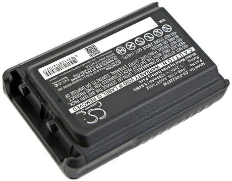 Battery For Vertex, Vx-228, Vx-230 7.2v, 1200mah - 8.64wh Two-Way Radio Cameron Sino Technology Limited   