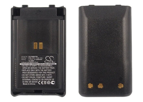 Battery For Vertex Vx-350, Vx-351, Vx-354 7.4v, 2200mah - 16.28wh Two-Way Radio Cameron Sino Technology Limited   