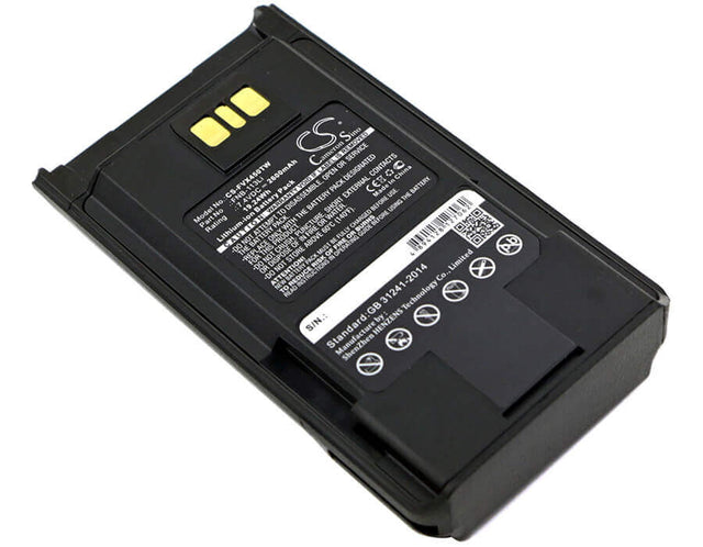 Battery For Vertex, Vx-450, Vx-451 7.4v, 2600mah - 19.24wh Two-Way Radio Cameron Sino Technology Limited   