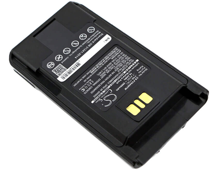 Battery For Vertex, Vx-450, Vx-451 7.4v, 2600mah - 19.24wh Two-Way Radio Cameron Sino Technology Limited   