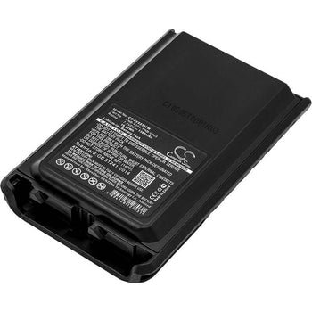 7.4V, Li-ion, 1380mAh, Two-Way Radio battery fits Yaesu, Vertex, Fnb-v103, Vx230, Vx-230, 10.21Wh