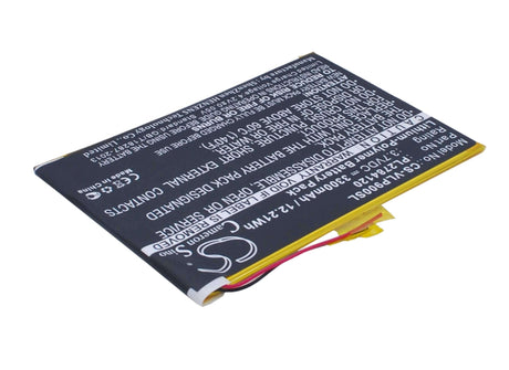 Battery For Visual Land Prestige Elite 9q 9 Inch, Me-9q 3.7v, 3300mah - 12.21wh Tablet Cameron Sino Technology Limited   