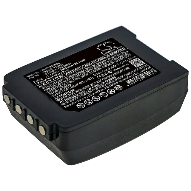 Battery For Vocollect Talkman T2, Talkman T2x 7.4v, 3600mah - 26.64wh Barcode Scanner Cameron Sino Technology Limited   