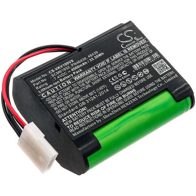 Battery For Vorwerk, Kobold Vr100, 7.4v, 4500mah - 33.30wh Vacuum Cameron Sino Technology Limited   