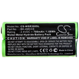 Battery For Waterpik, Sensonic Plus Sr-3000, Sensonic Plus Sr-3000e, 2.4v, 700mah - 1.68wh Toothbrush Cameron Sino Technology Limited   