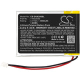 Battery For Xduoo, X2 3.7v, 500mah - 1.85wh Media Player Cameron Sino Technology Limited   