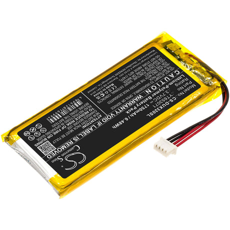 Battery For Xduoo, X3 Mark Ii 3.7v, 1750mah - 6.48wh Batteries for Electronics Cameron Sino Technology Limited   