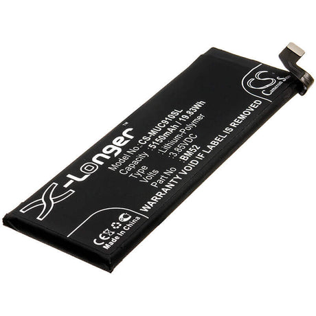 Battery For Xiaomi, Cc9 Pro, M1910f4e, M1910f4g 3.85v, 5150mah - 19.83wh Mobile, SmartPhone Cameron Sino Technology Limited   