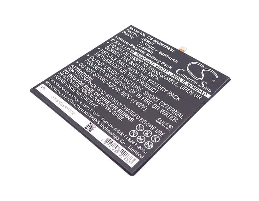 Battery For Xiaomi, Gd4250, Mi Pad 2 3.8v, 6000mah - 22.80wh Tablet Cameron Sino Technology Limited   