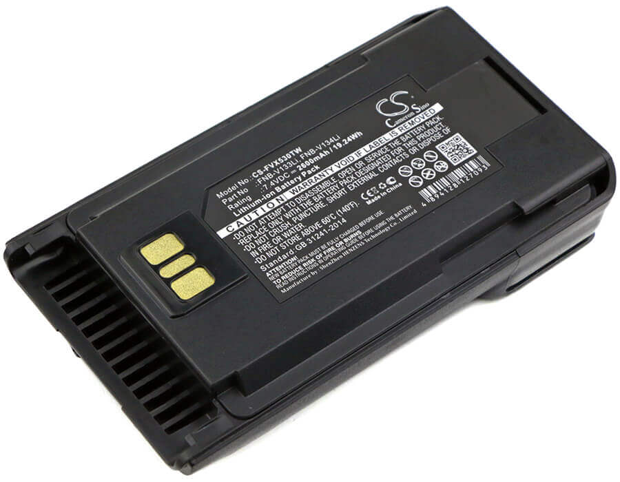 Battery For Yaesu, Evx-530, Evx-531, 7.4v, 2600mah - 19.24wh Two-Way Radio Cameron Sino Technology Limited   