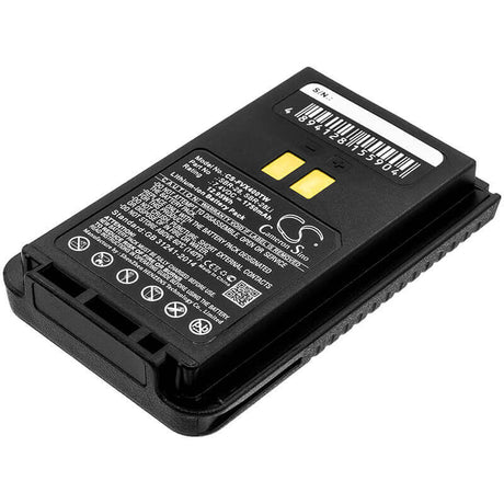 Battery For Yaesu, Ft-4ve, Ft-4vr, Ft-4vx 7.4v, 1750mah - 12.95wh Two-Way Radio Cameron Sino Technology Limited   