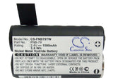 Battery For Yaesu Vr-120 2.4v, 1500mah - 3.60wh Two-Way Radio Cameron Sino Technology Limited   