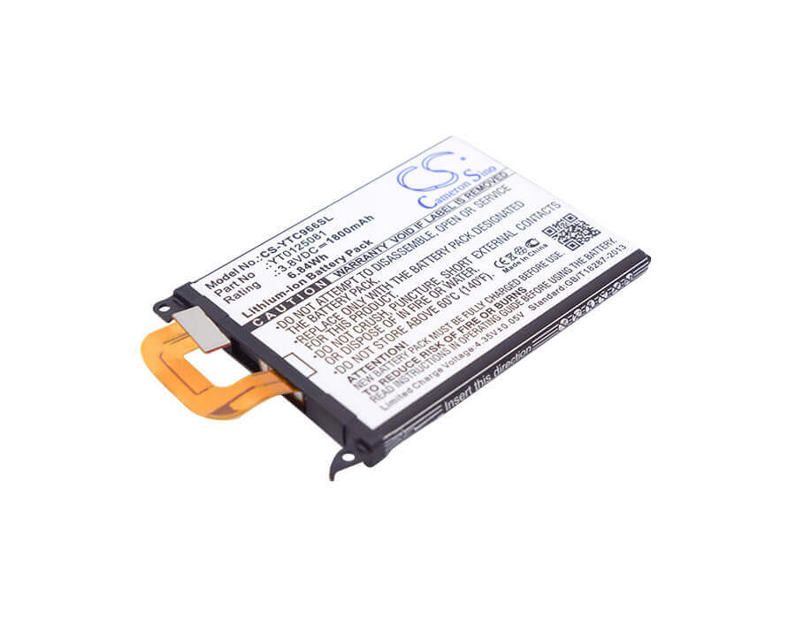 Battery For Yotaphone C9660 3.8v, 1800mah - 2.96wh Mobile, SmartPhone Cameron Sino Technology Limited   