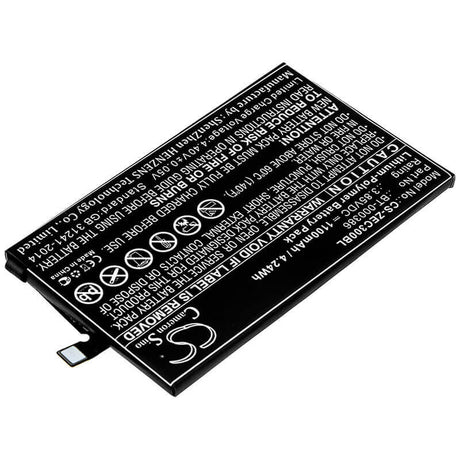 Battery For Zebra, Ec30 3.85v, 1100mah - 4.24wh Barcode Scanner Cameron Sino Technology Limited   