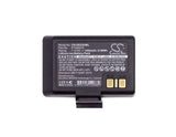 Battery For Zebra, Ez320 7.4v, 1200mah - 8.88wh Barcode Scanner Cameron Sino Technology Limited   